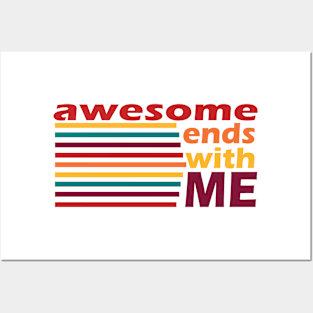 Awesome Ends With Me Posters and Art